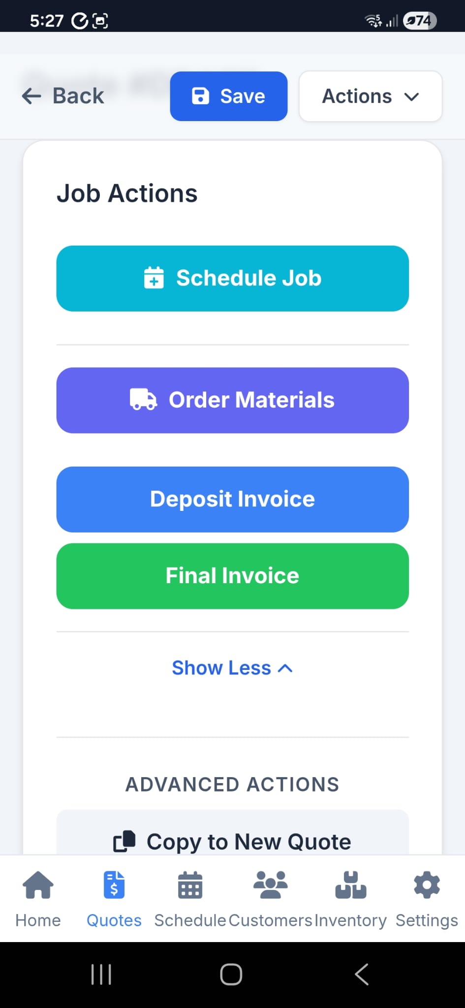 Generating a supplier purchase order